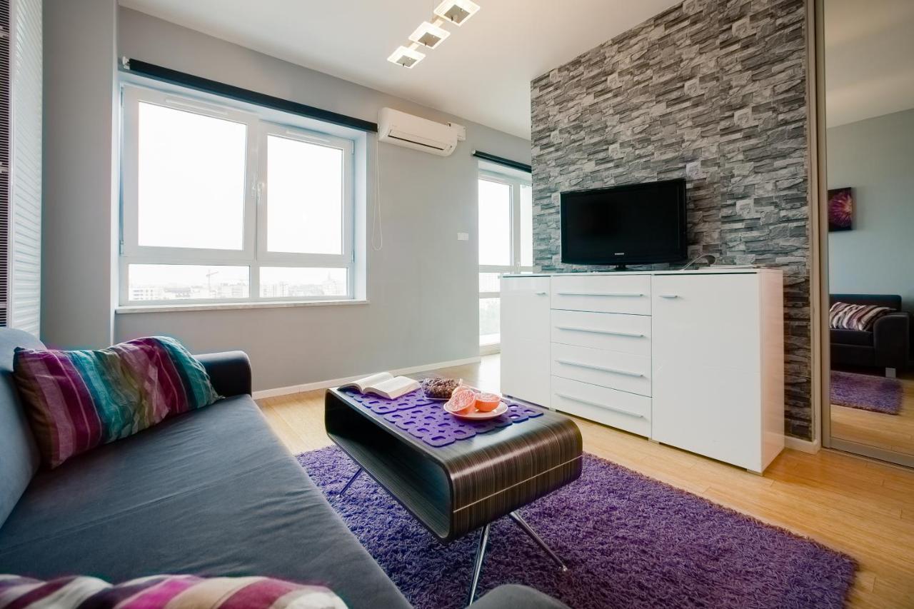 Platinum Towers Luxury Apartments Varsovia Exterior foto