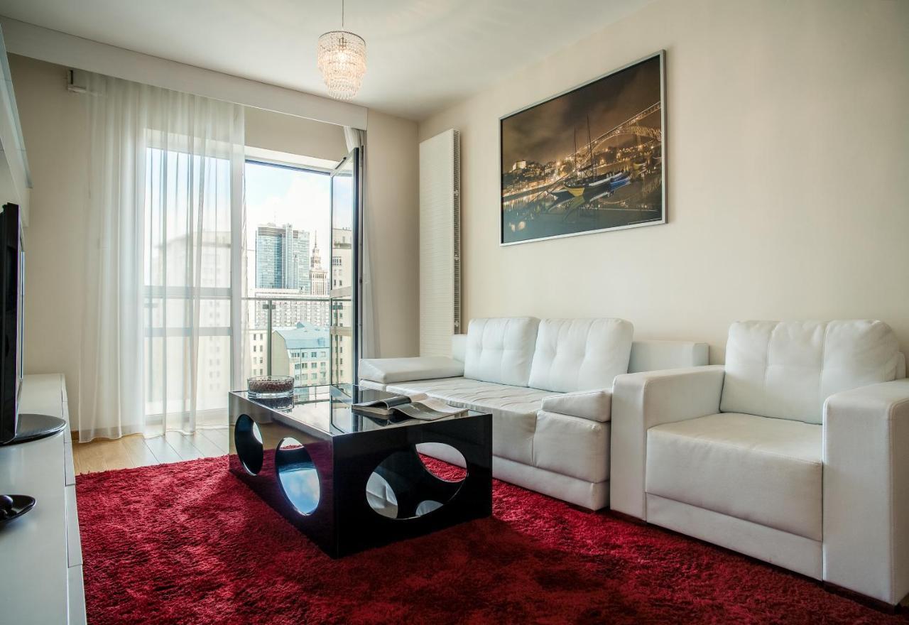 Platinum Towers Luxury Apartments Varsovia Exterior foto