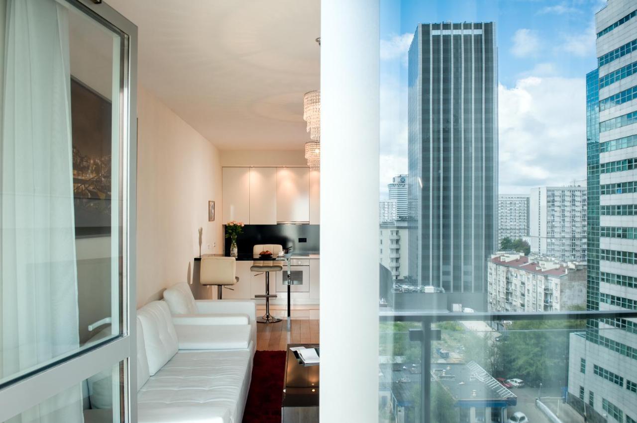 Platinum Towers Luxury Apartments Varsovia Exterior foto